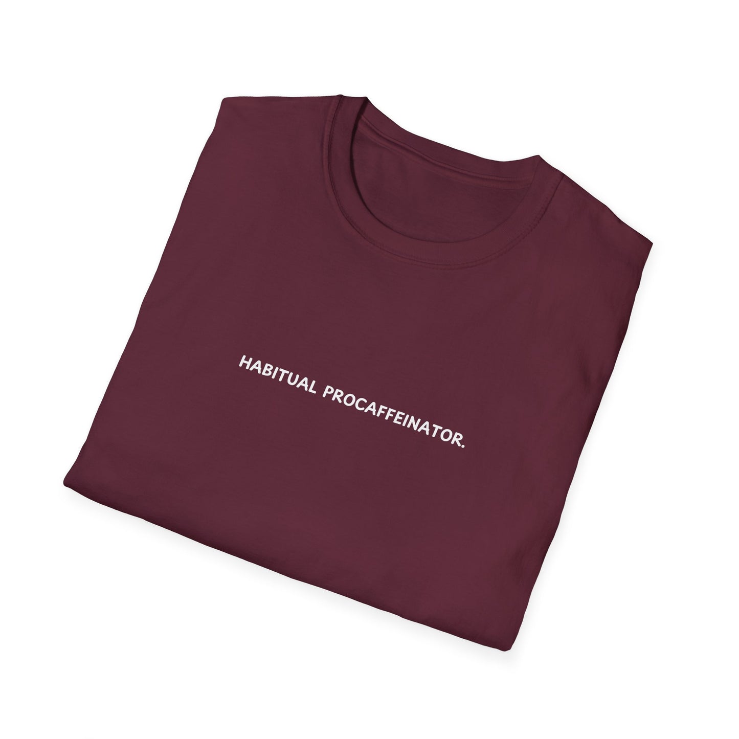 Habitual Procaffeinator Amélie Coffee Shop Unisex Softstyle T-Shirt