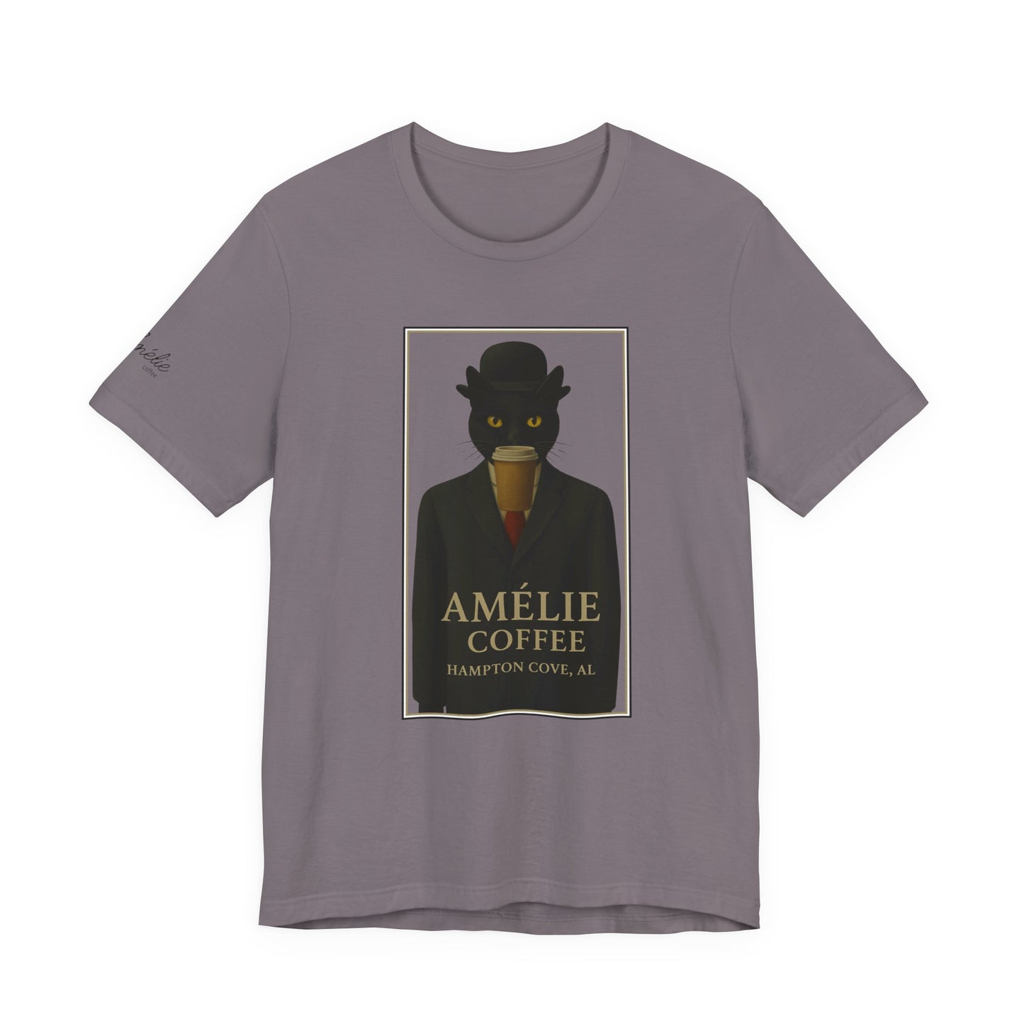 "Son of Le Chat" Unisex Tee from Amelie Coffee's "Great Works" Series
