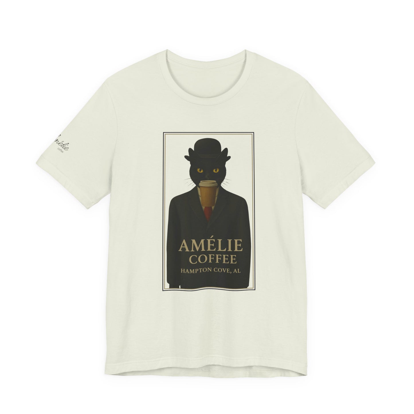 "Son of Le Chat" Unisex Tee from Amelie Coffee's "Great Works" Series