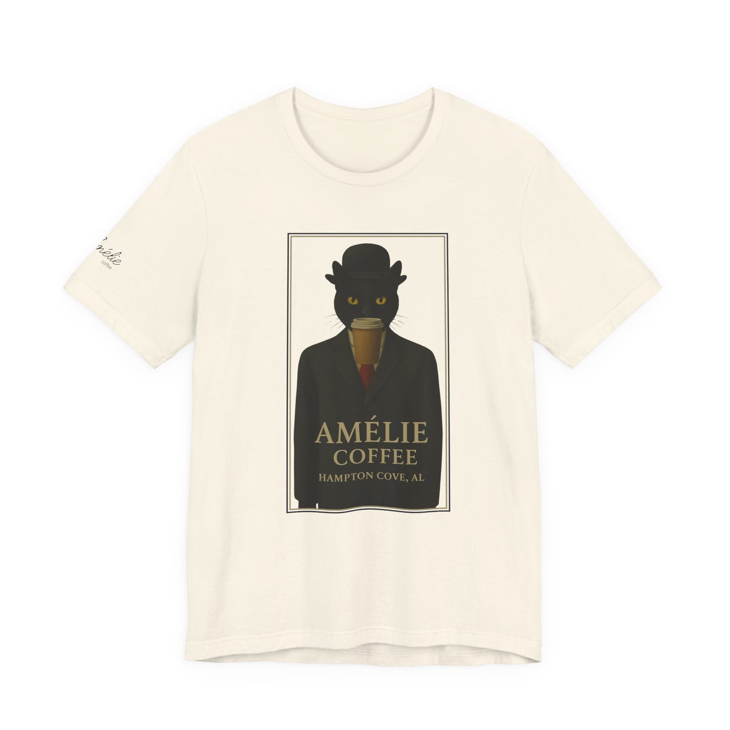 "Son of Le Chat" Unisex Tee from Amelie Coffee's "Great Works" Series