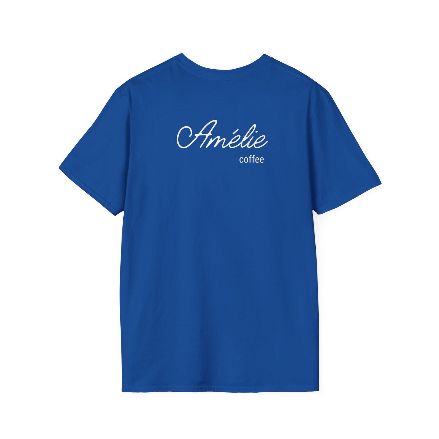 Habitual Procaffeinator Amélie Coffee Shop Unisex Softstyle T-Shirt