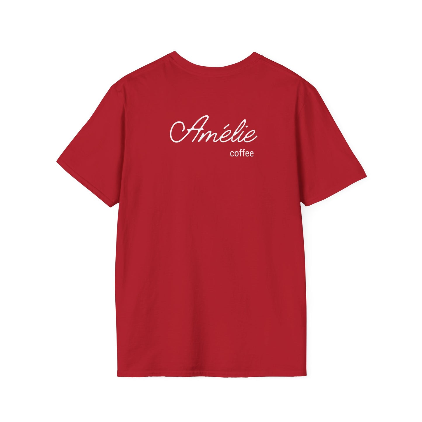 Habitual Procaffeinator Amélie Coffee Shop Unisex Softstyle T-Shirt