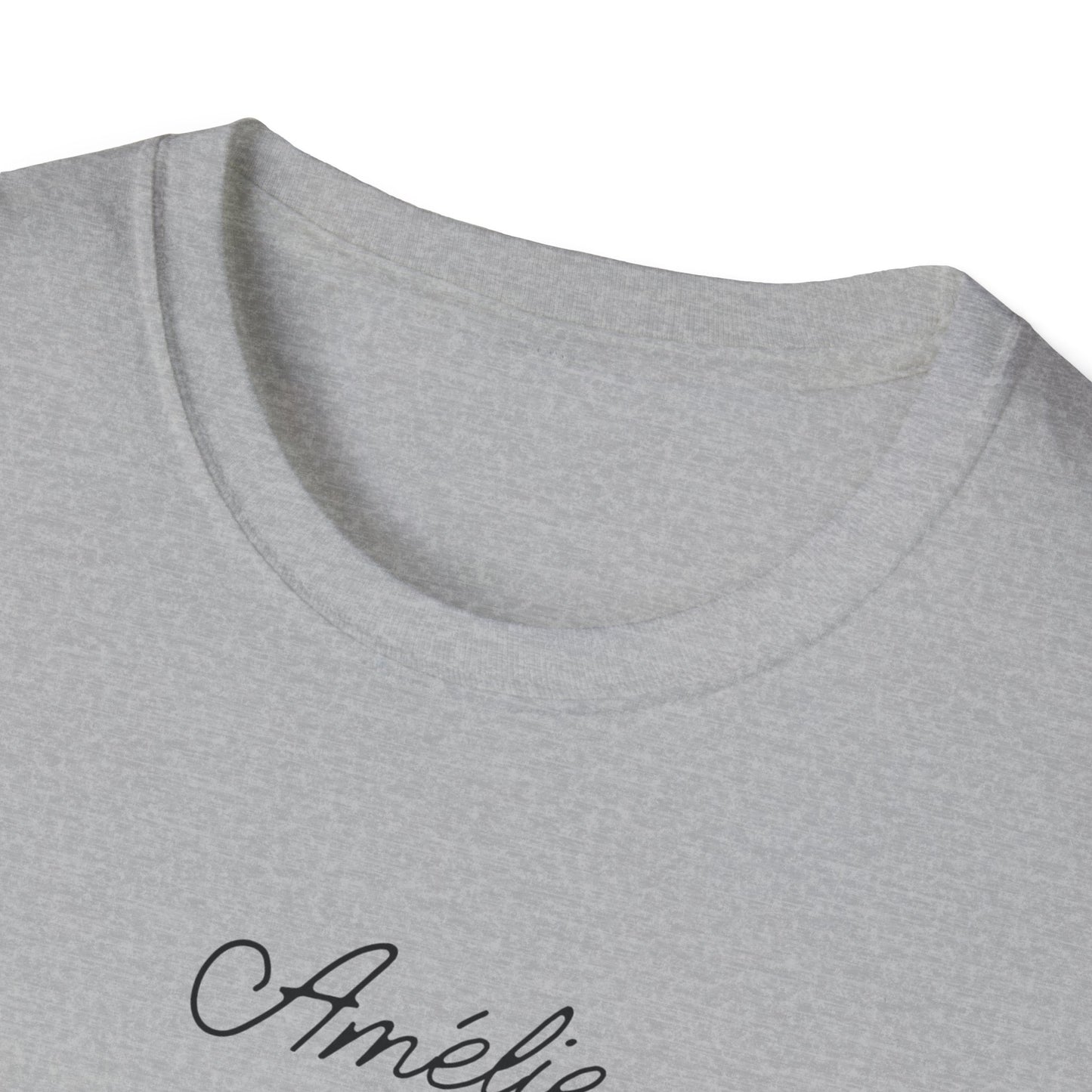 Funny London Paris Owens Cross Roads Amélie Coffee Shop Unisex T-Shirt