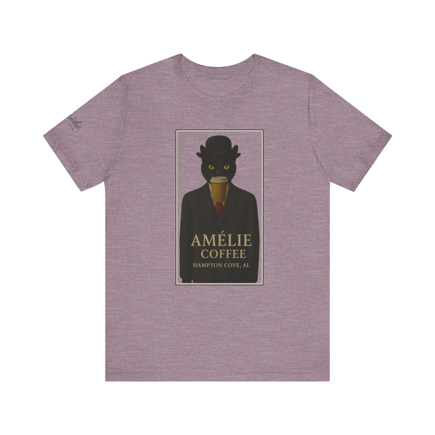 "Son of Le Chat" Unisex Tee from Amelie Coffee's "Great Works" Series