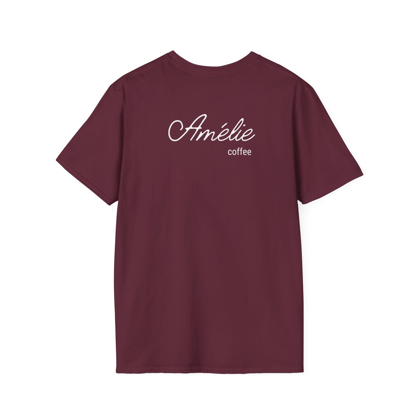 Habitual Procaffeinator Amélie Coffee Shop Unisex Softstyle T-Shirt