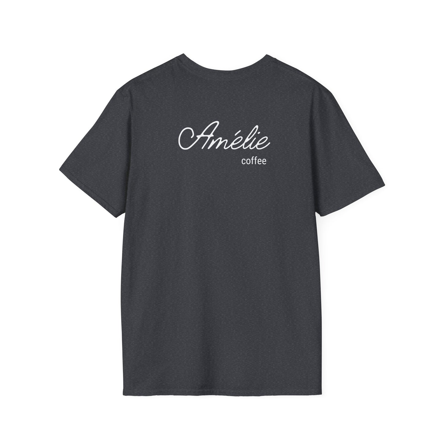 Habitual Procaffeinator Amélie Coffee Shop Unisex Softstyle T-Shirt