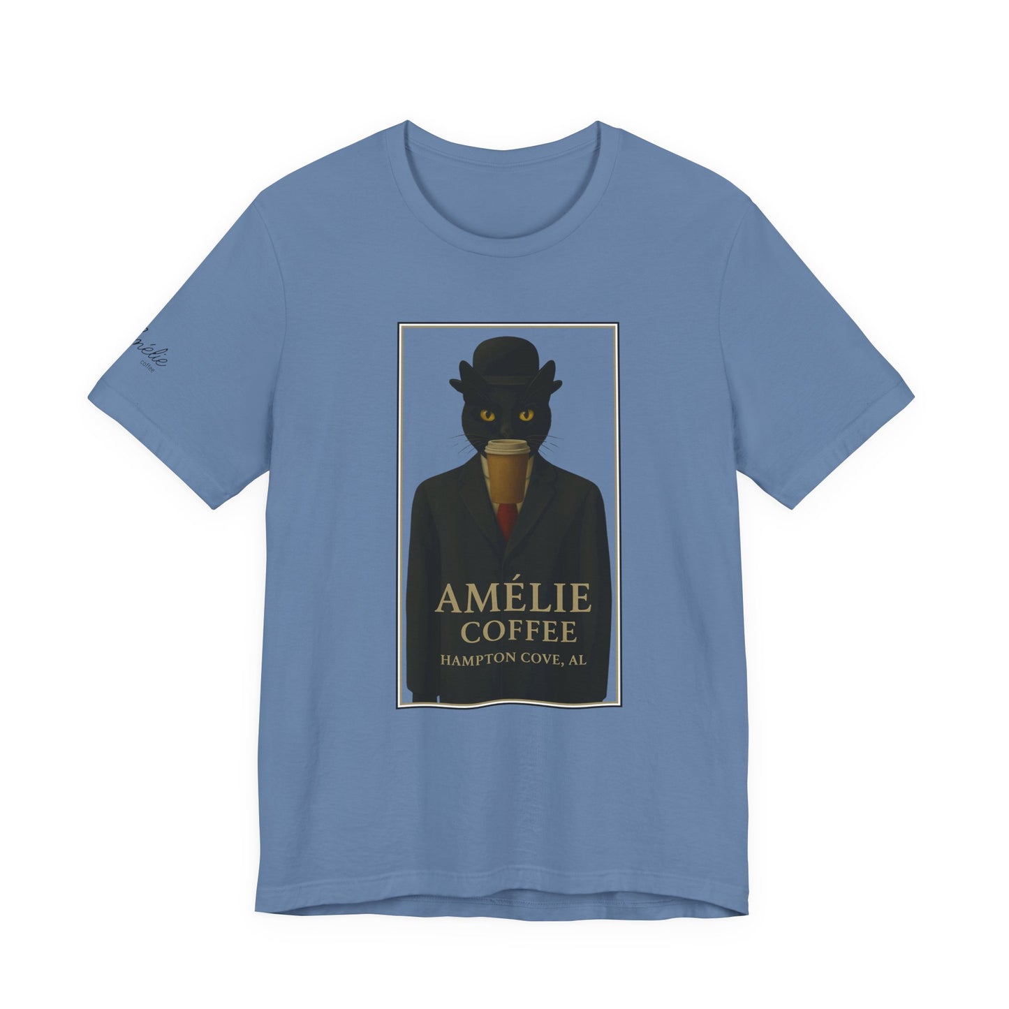 "Son of Le Chat" Unisex Tee from Amelie Coffee's "Great Works" Series