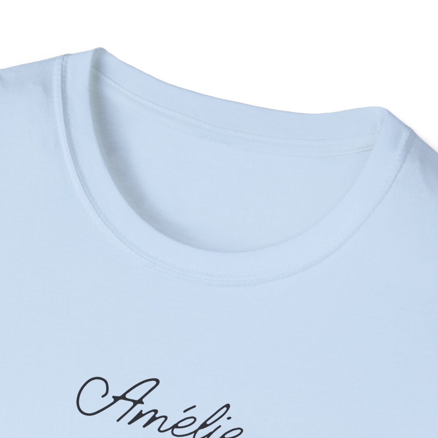 Funny London Paris Owens Cross Roads Amélie Coffee Shop Unisex T-Shirt