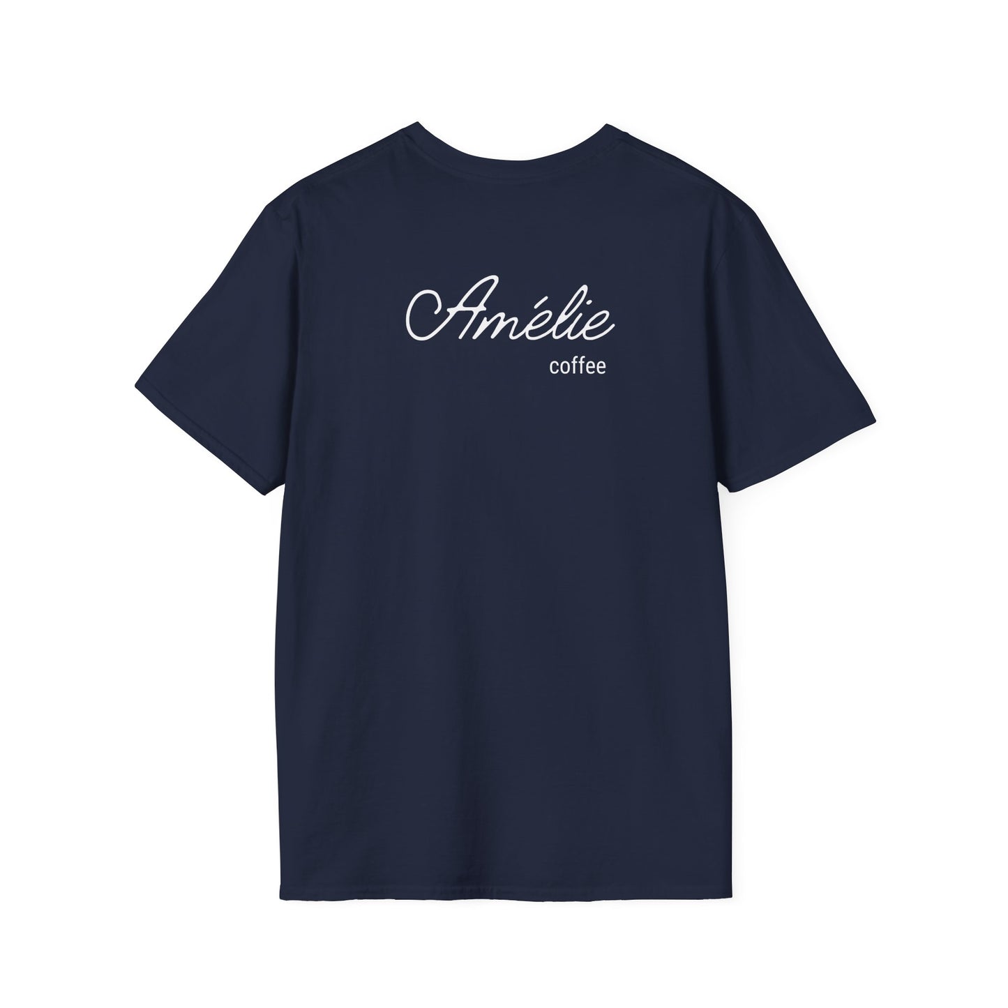 Habitual Procaffeinator Amélie Coffee Shop Unisex Softstyle T-Shirt