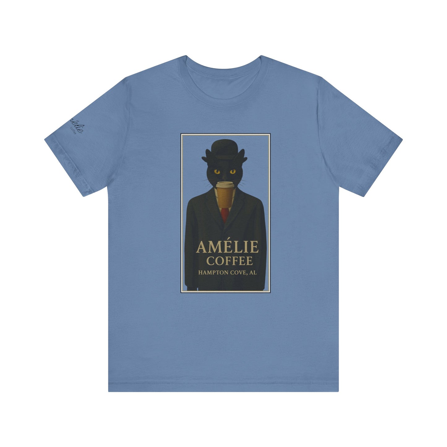 "Son of Le Chat" Unisex Tee from Amelie Coffee's "Great Works" Series