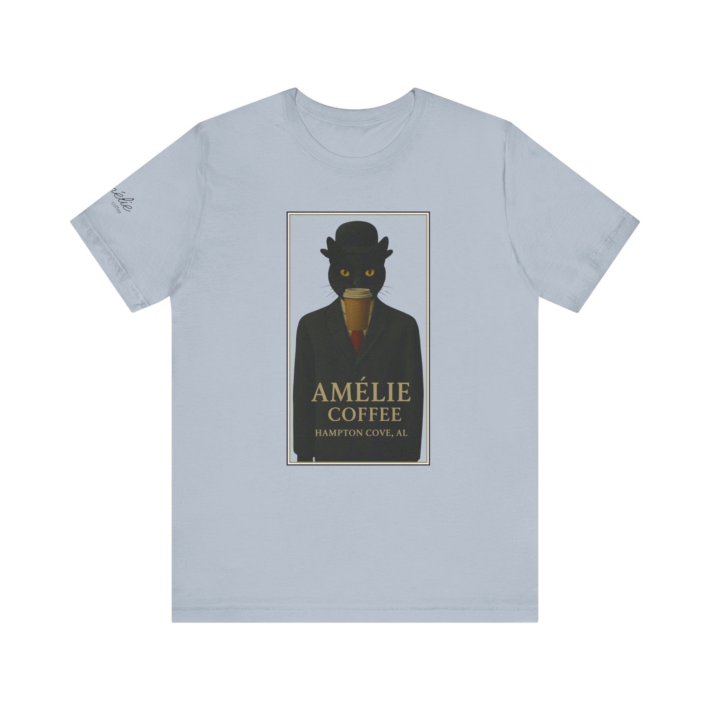 "Son of Le Chat" Unisex Tee from Amelie Coffee's "Great Works" Series