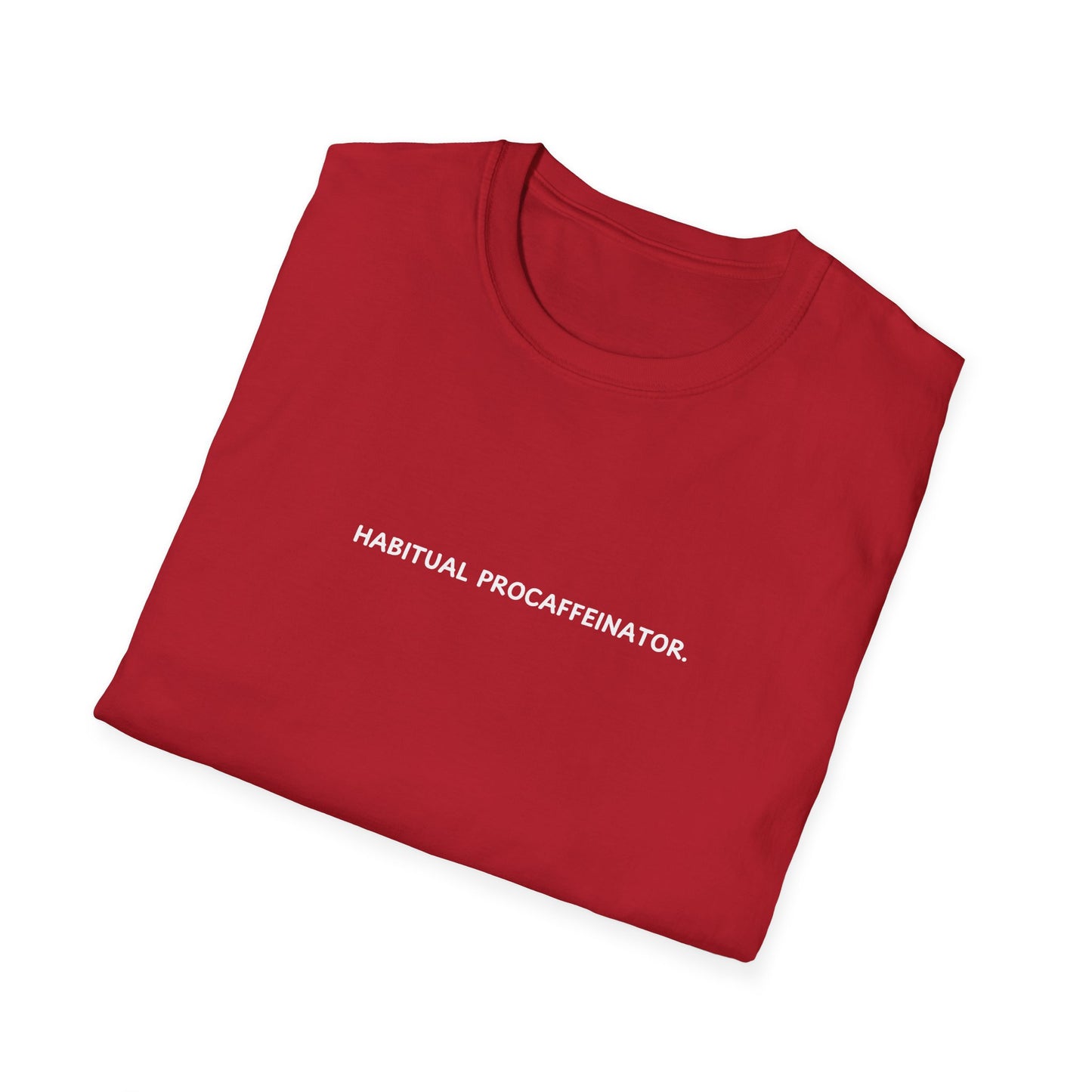 Habitual Procaffeinator Amélie Coffee Shop Unisex Softstyle T-Shirt