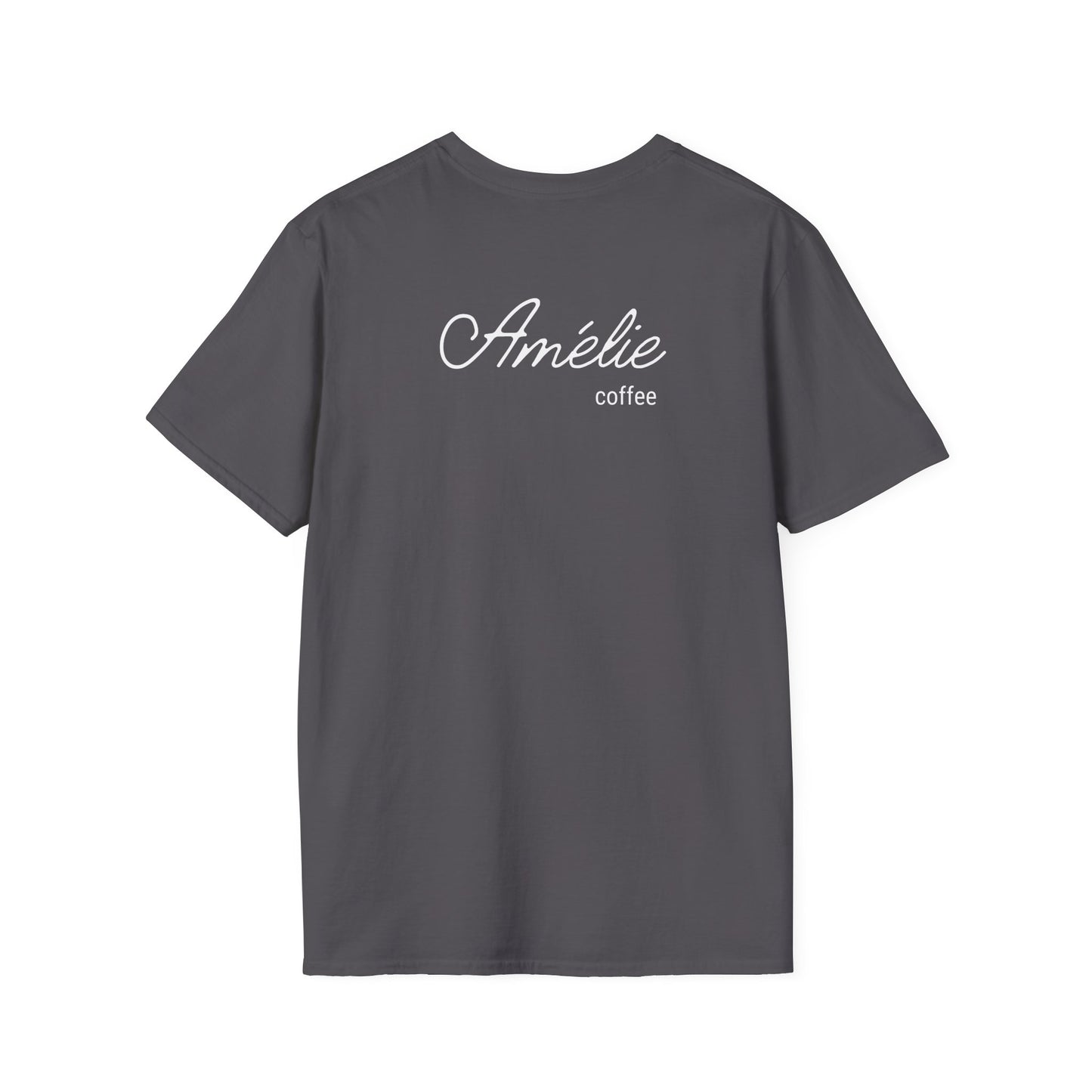 Habitual Procaffeinator Amélie Coffee Shop Unisex Softstyle T-Shirt