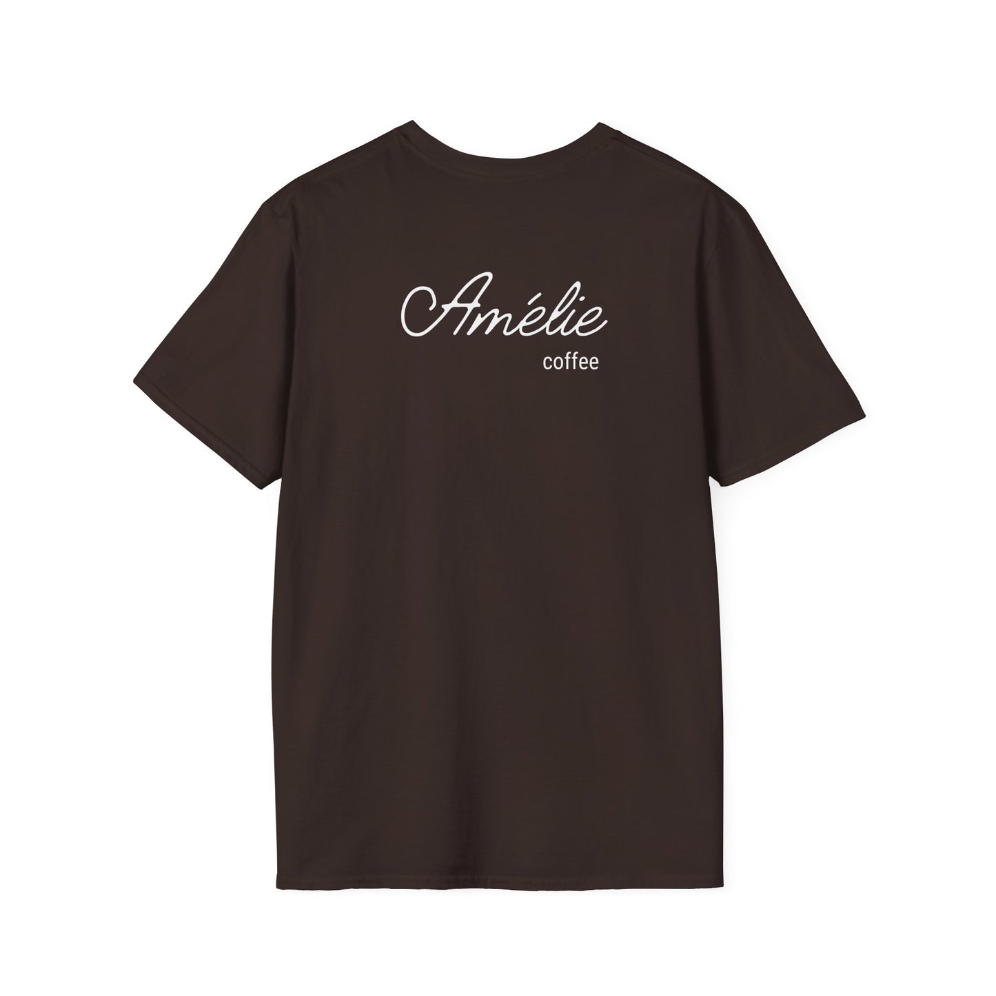 Habitual Procaffeinator Amélie Coffee Shop Unisex Softstyle T-Shirt