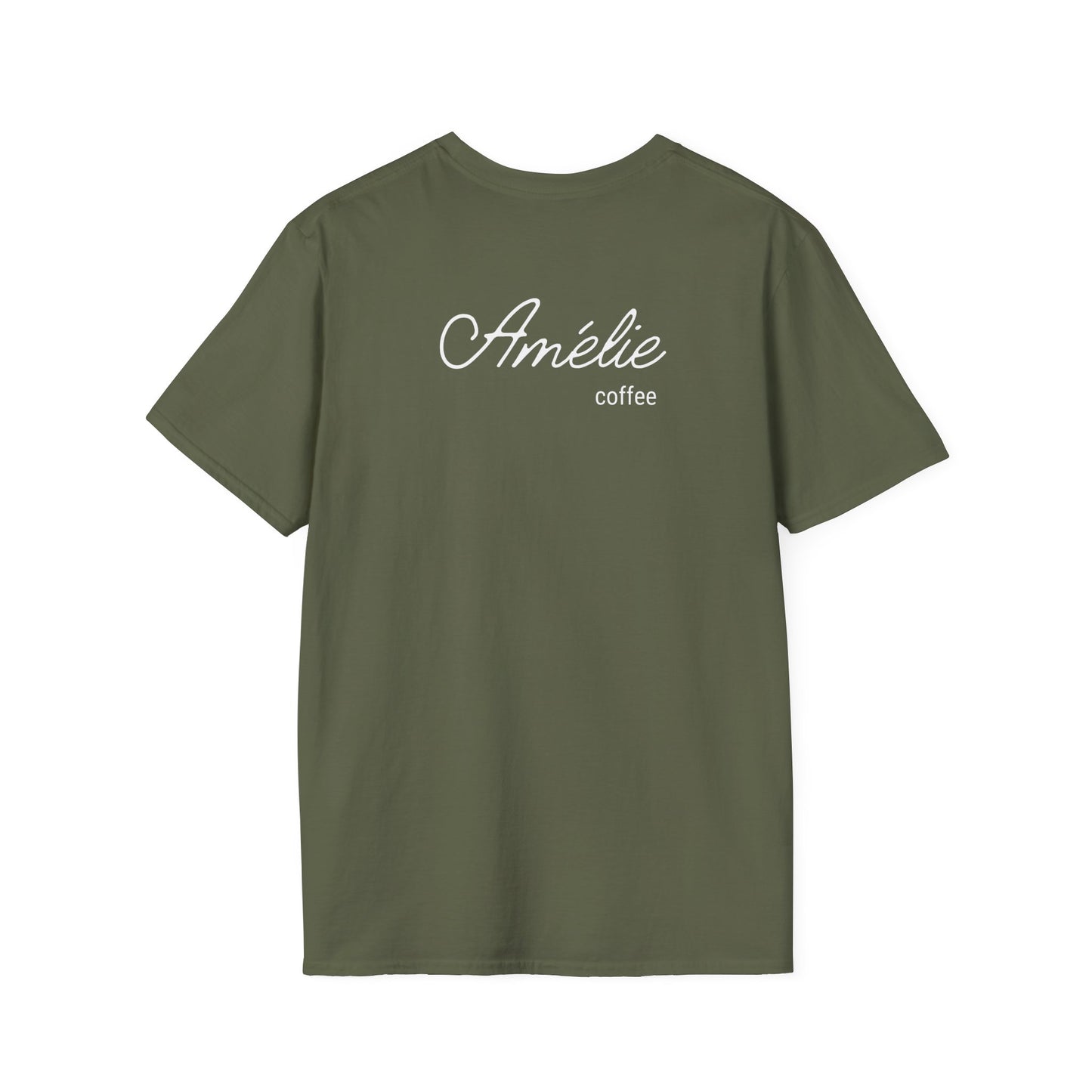 Habitual Procaffeinator Amélie Coffee Shop Unisex Softstyle T-Shirt