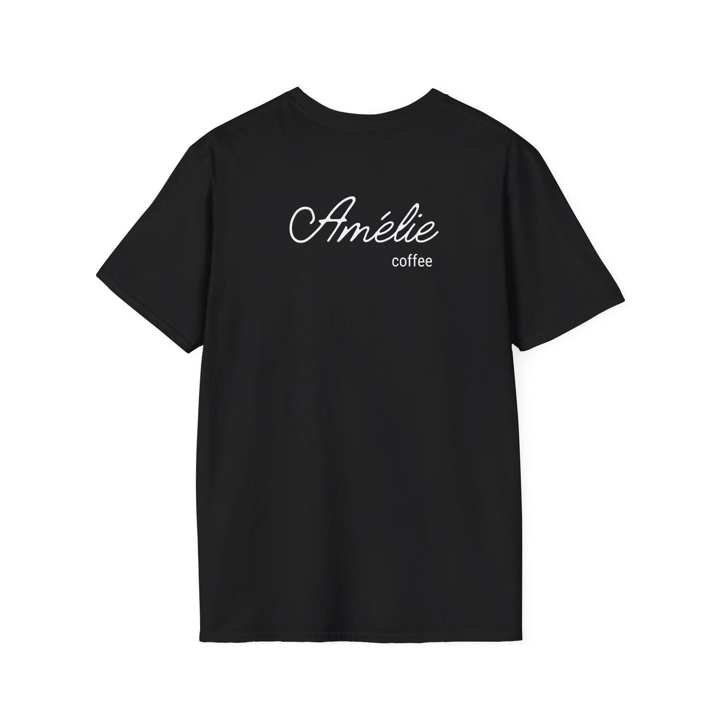 Habitual Procaffeinator Amélie Coffee Shop Unisex Softstyle T-Shirt