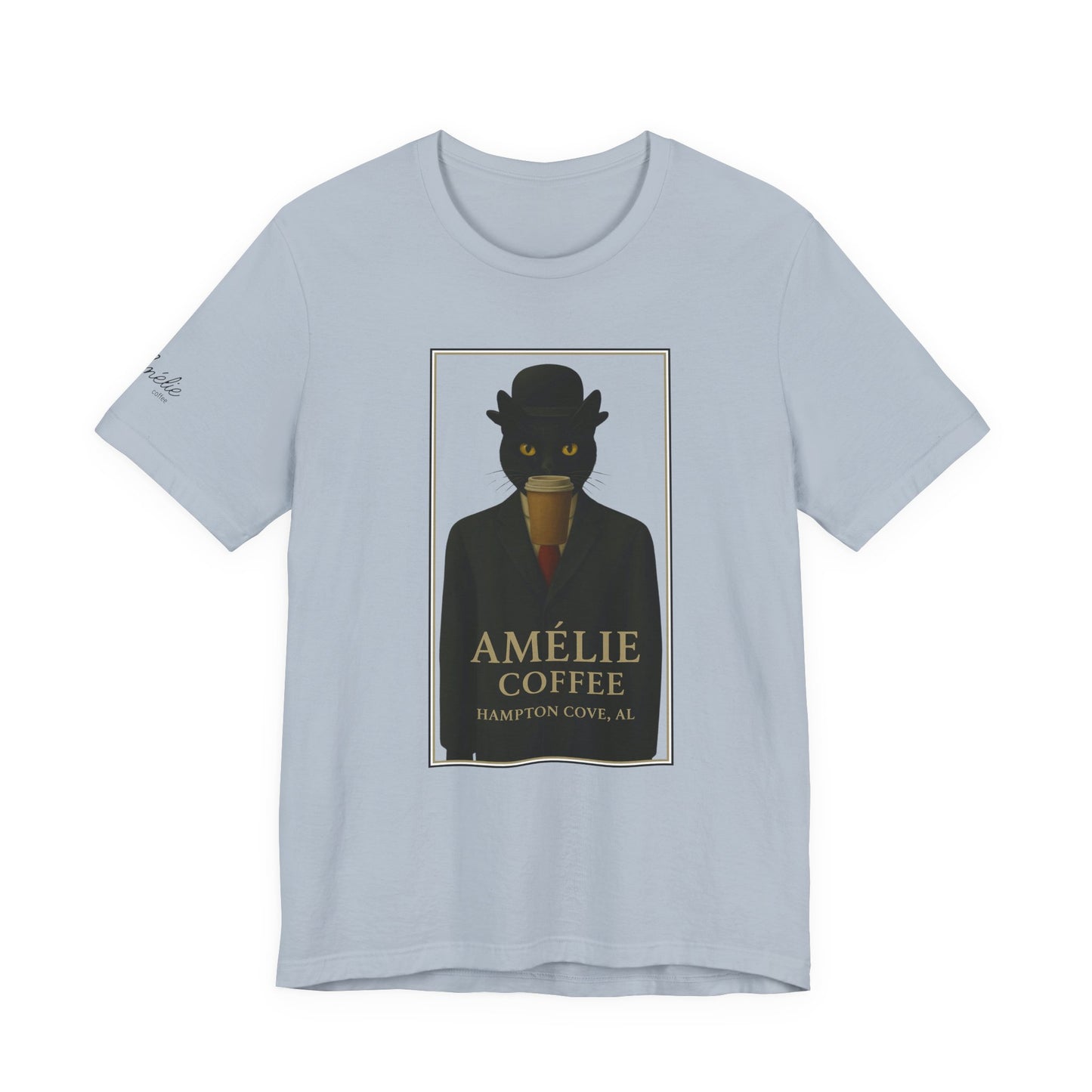 "Son of Le Chat" Unisex Tee from Amelie Coffee's "Great Works" Series