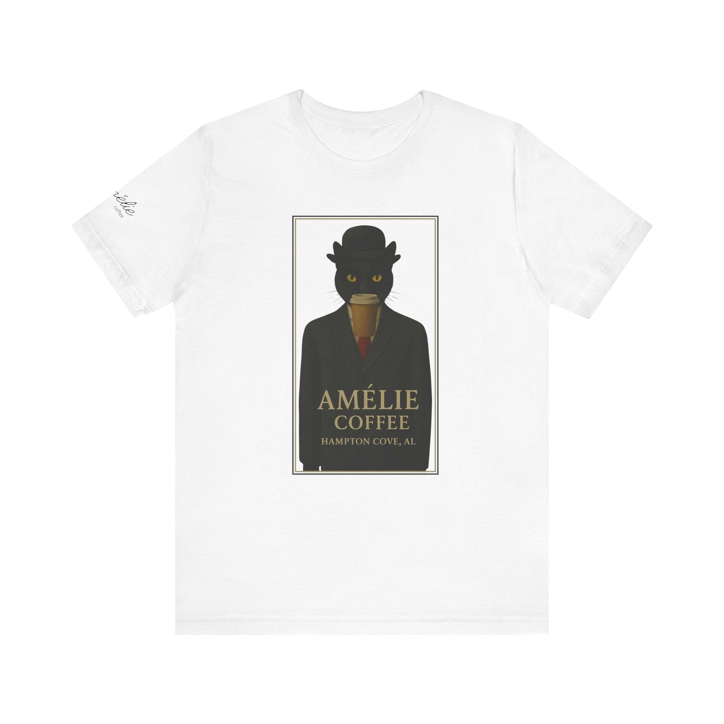 "Son of Le Chat" Unisex Tee from Amelie Coffee's "Great Works" Series