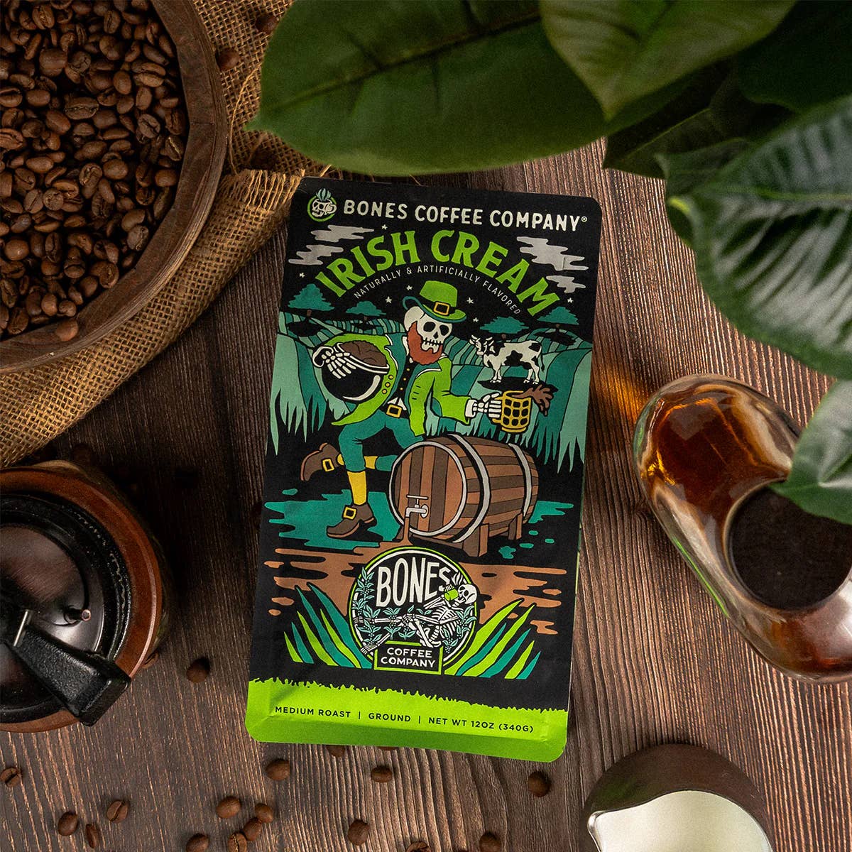 Irish Cream Flavored Coffee | 12oz | Whole Bean & Ground