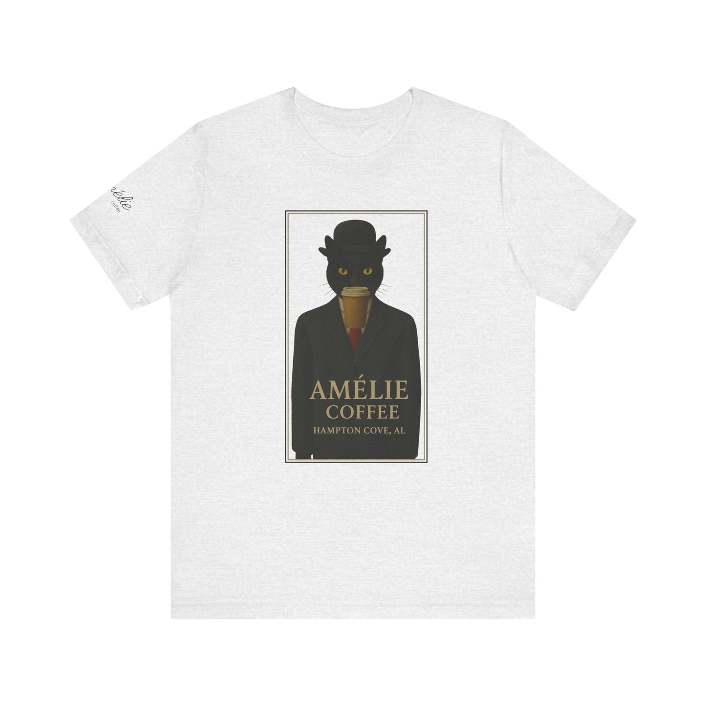 "Son of Le Chat" Unisex Tee from Amelie Coffee's "Great Works" Series