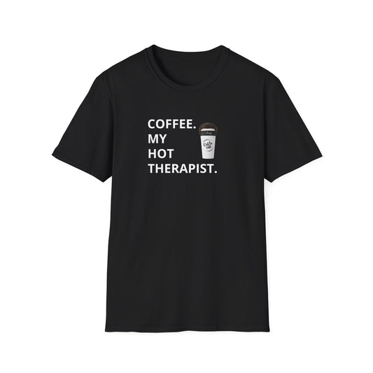Coffee My Hot Therapist (Male Therapist) Amélie Coffee Shop Unisex T-Shirt