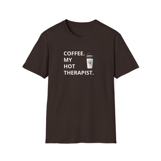 Coffee My Hot Therapist (Male Therapist) Amélie Coffee Shop Unisex T-Shirt