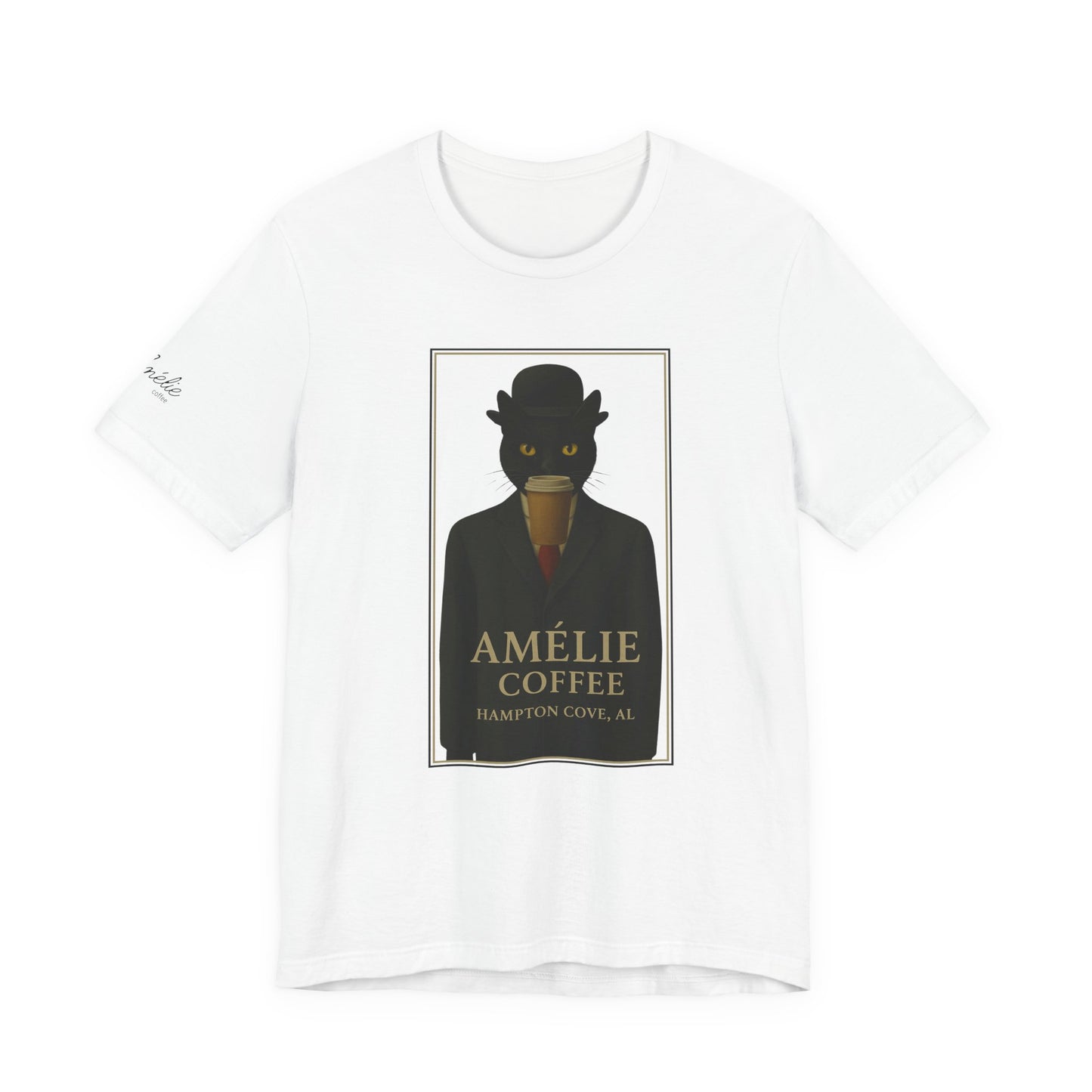 "Son of Le Chat" Unisex Tee from Amelie Coffee's "Great Works" Series