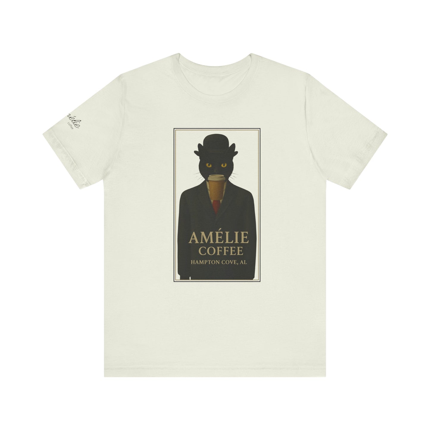 "Son of Le Chat" Unisex Tee from Amelie Coffee's "Great Works" Series
