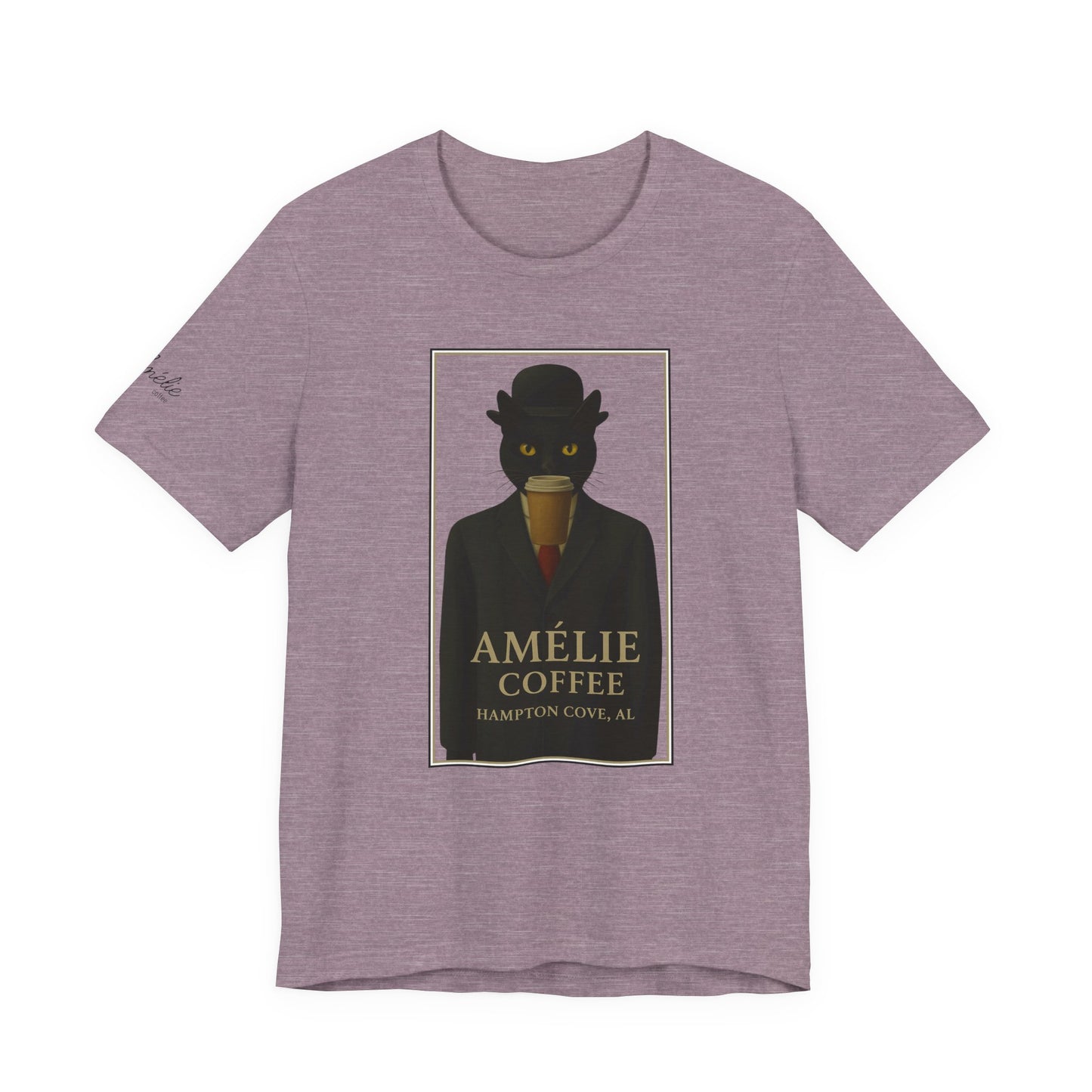 "Son of Le Chat" Unisex Tee from Amelie Coffee's "Great Works" Series