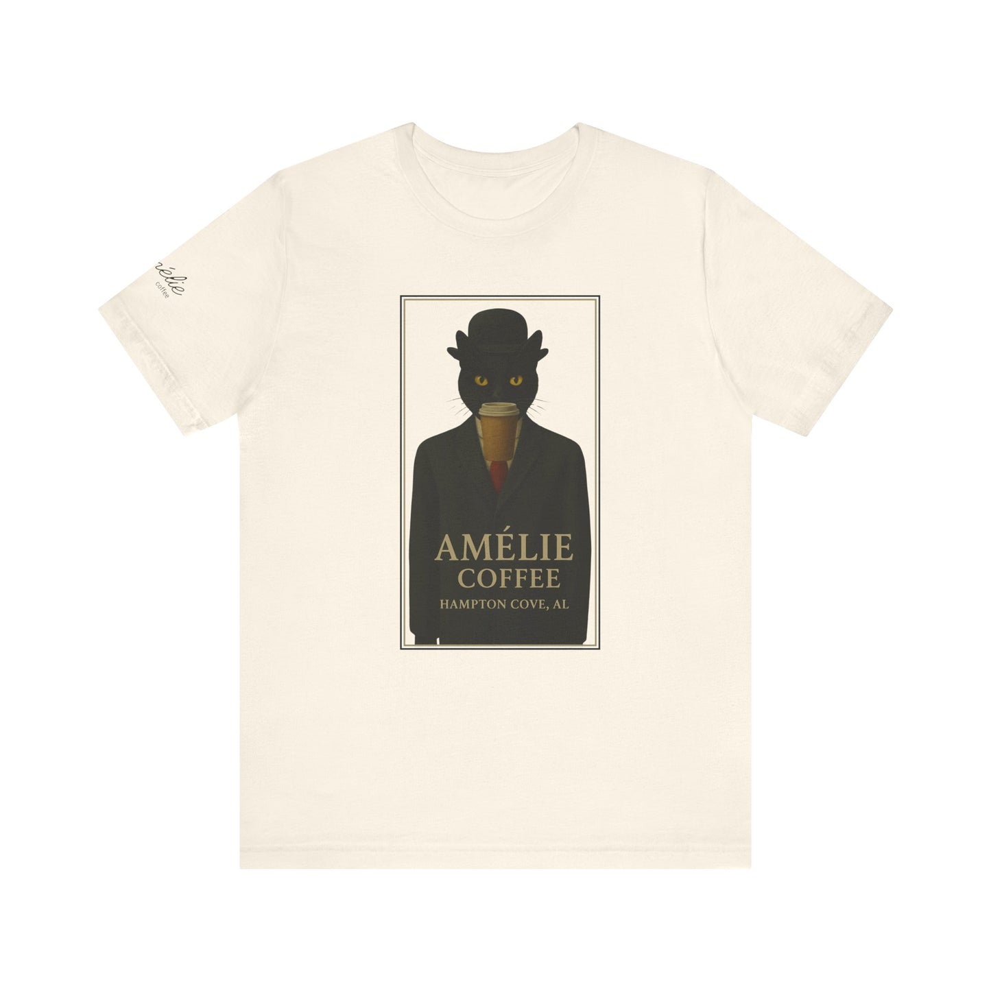 "Son of Le Chat" Unisex Tee from Amelie Coffee's "Great Works" Series