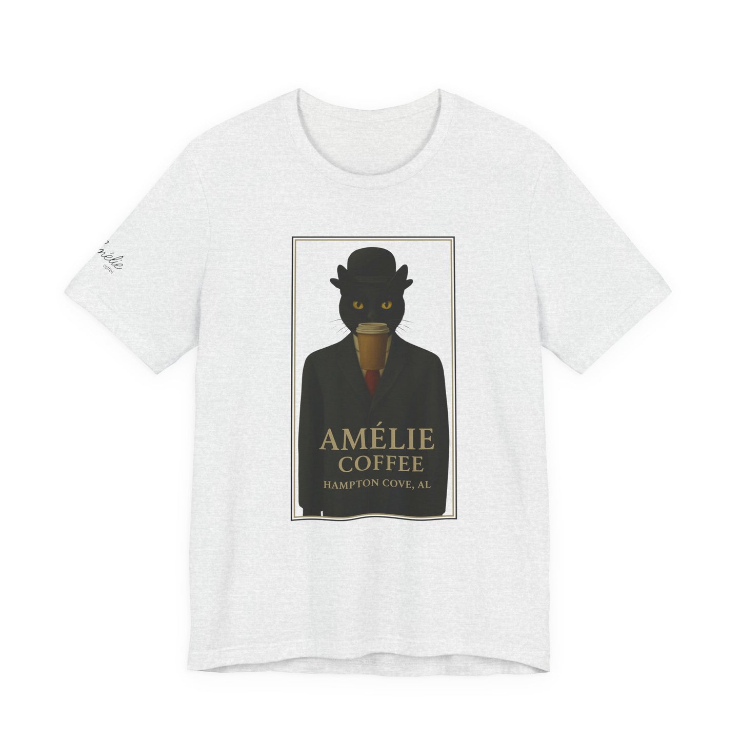 "Son of Le Chat" Unisex Tee from Amelie Coffee's "Great Works" Series