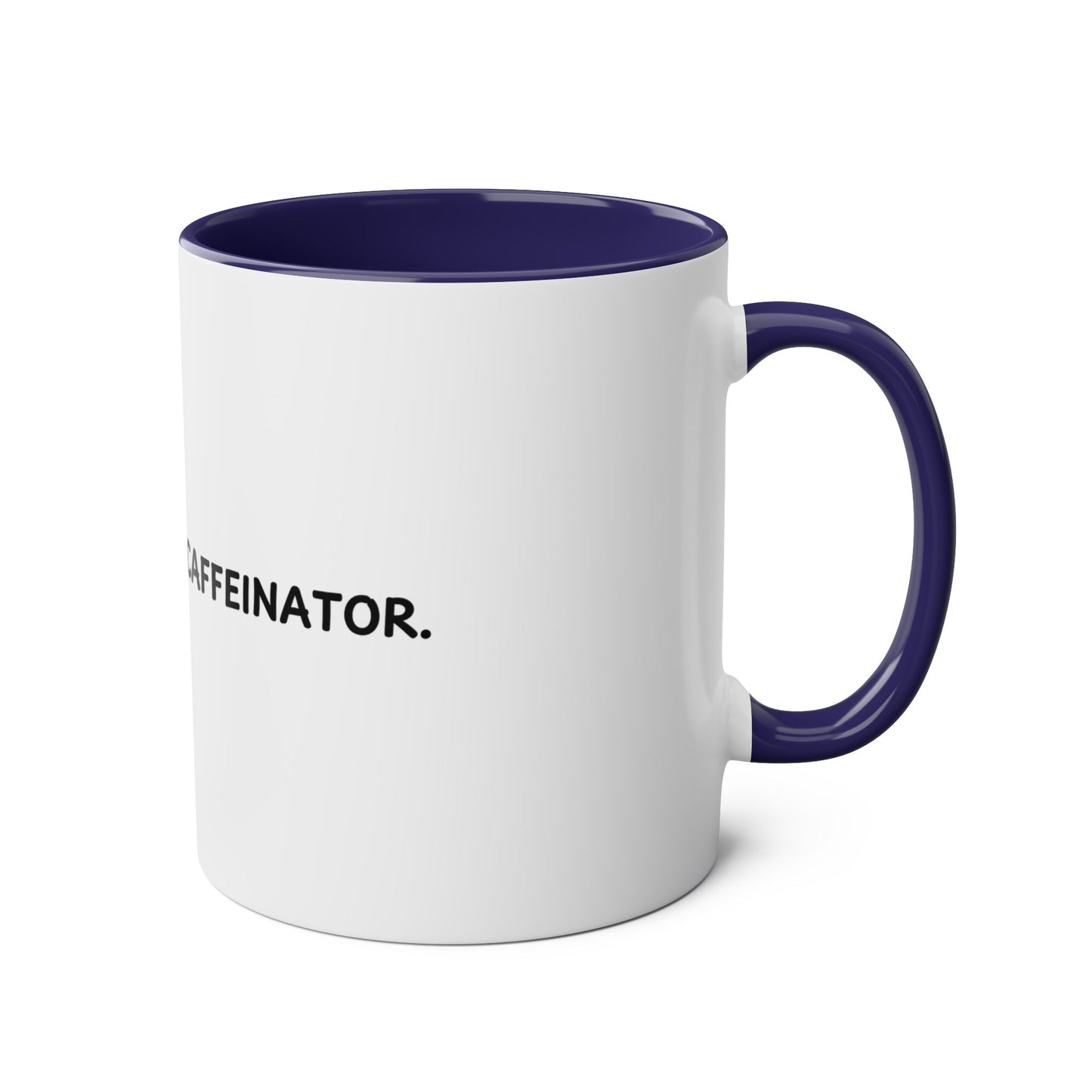 Habitual Procaffeinator Coffee Mug Two-Tone, Coffee Lover Gift, Personalized Mug for Him/Her, Office Mug, Birthday Present