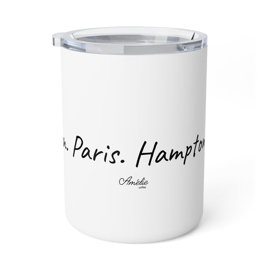 London. Paris. Hampton Cove - Insulated Coffee Mug, 10oz - Perfect for Coffee Lovers or a Unique Gift