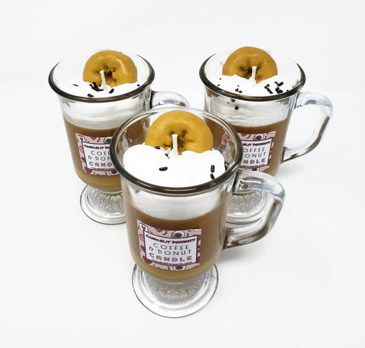 Coffee & Donut Candle