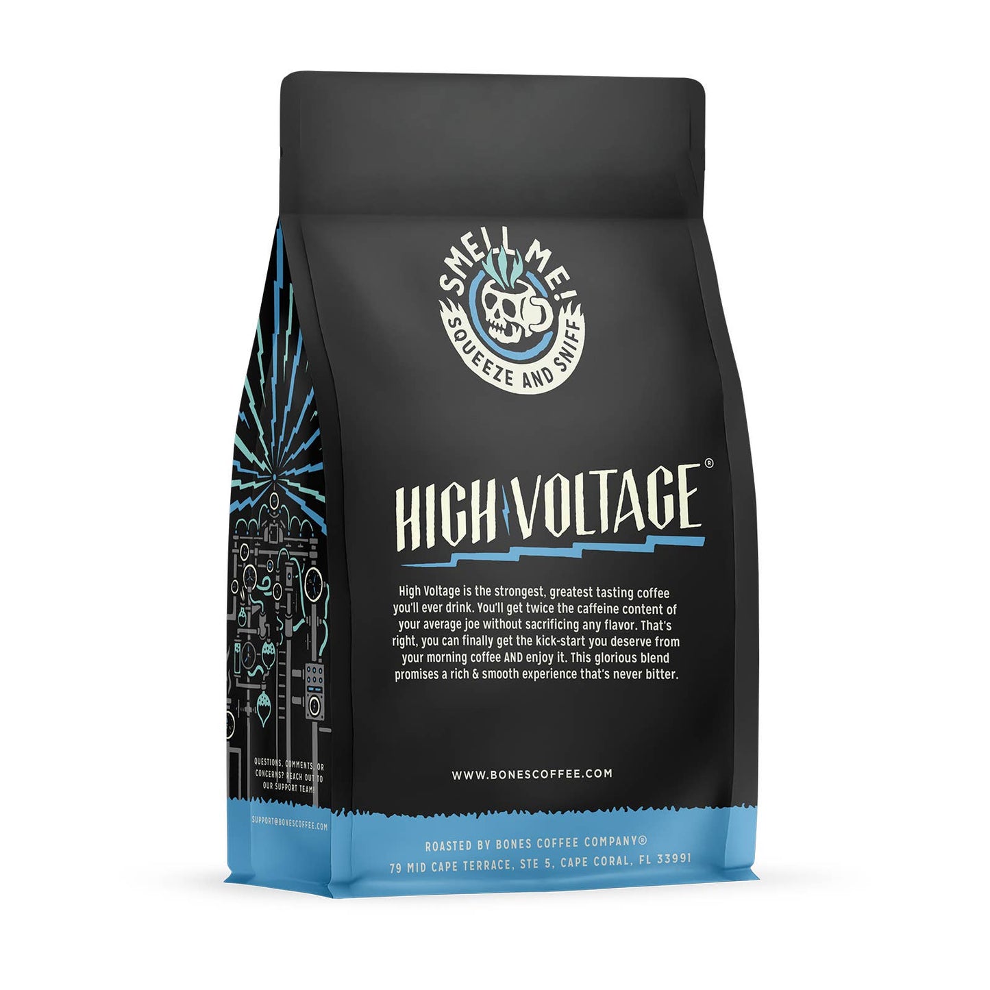 High Voltage Coffee | 12oz | Whole Bean & Ground | Gift